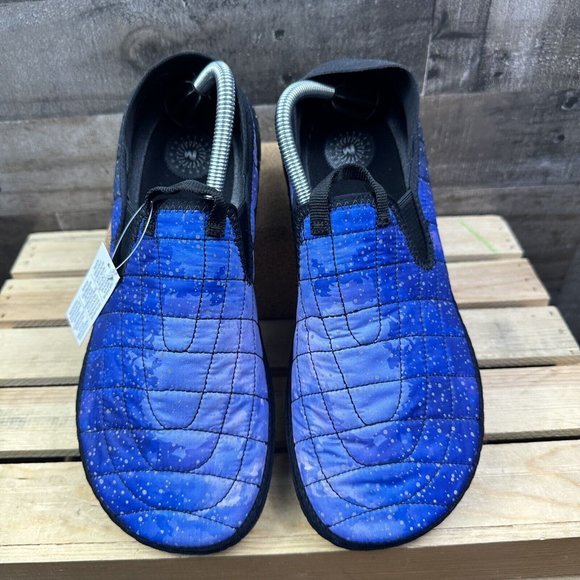 Merrell Men's Hut Moc Slip On Shoe Night‎ Sky Stars Quilted Upper J003711 Blue - Picture 3 of 7